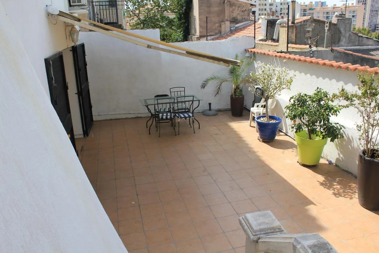 Maison, 2Chambres, Gde Terrasse, Prox Sncf, Friche Et Vieux Port Marseille 0*,  Franciaország